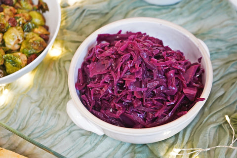Spiced Braised Red Cabbage